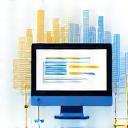 Icon representing digital transformation